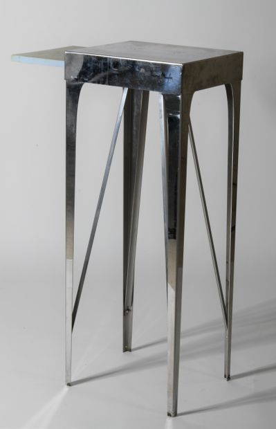 THIERRY MUGLER. Chromium-plated metal harness...