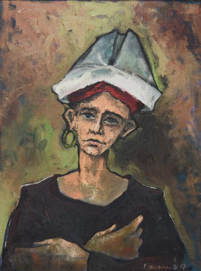 Lucien JOVENEAUX (1927-1996)

Breton woman...