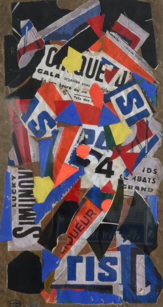 Albert VOISIN known as VANBER (1905-1994)

Composition

Collage...