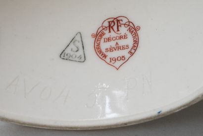 Manufacture Nationale de Sèvres. 

Porcelain...