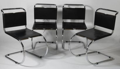 Mies Van Der Rohe for Knoll. 

Suite of four...