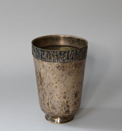 Tevan MARGIT (1901-1978)

Large silver plated...