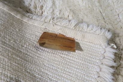 TISCA, France. 

Rectangular carpet in cream...