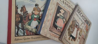 PINCHON Joseph (1871 - 1953). Bécassine lot...