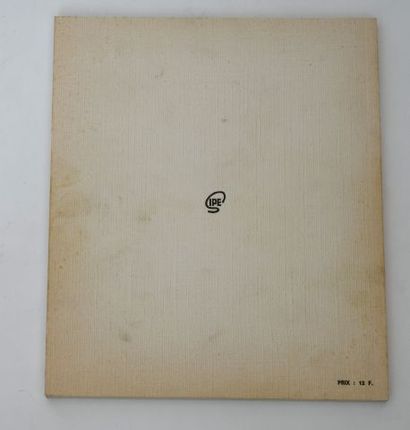 PELLOS René (1900-1998). SKIEZ / RIEZ avec...