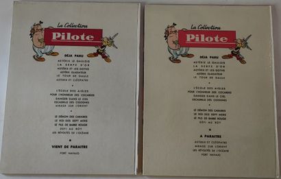 UDERZO Albert (1927-2020). Astérix T3 + T4...