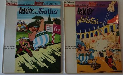 UDERZO Albert (1927-2020). Astérix T3 + T4...