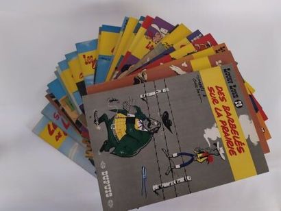 MORRIS (1923 - 2001). Lucky Luke, T1 + T2...