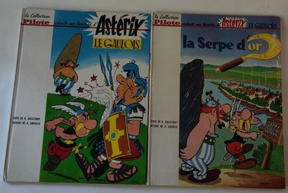 UDERZO Albert (1927-2020). Astérix T1 + T2...