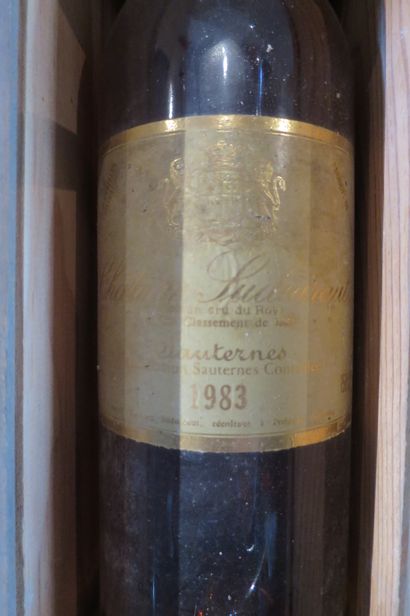 1	 Mag	 CHÂTEAU SUDUIRAUT (Caisse Bois d'origine)...