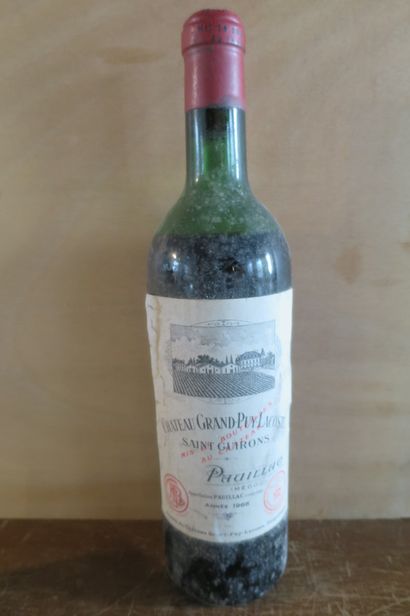 1	 B	 CHÂTEAU GRAND PUY LACOSTE (B.E.+; e.t.h;...