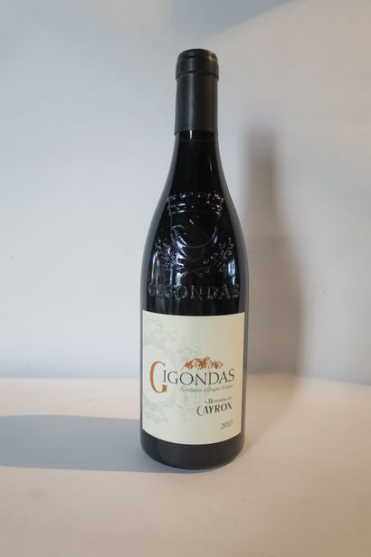 6 bts Gigondas, Domaine du Cayron, 2017

(Niveau...