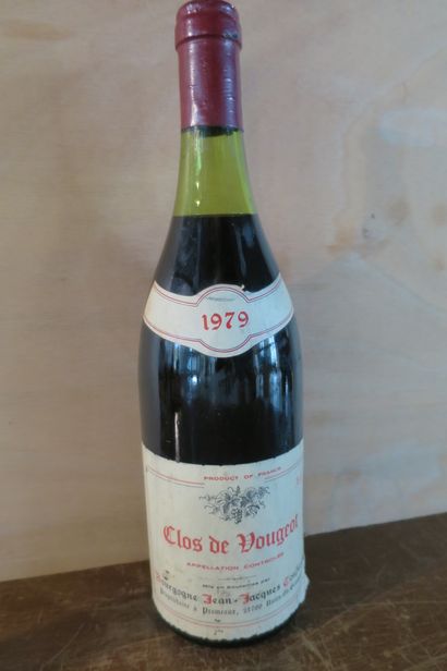 1 	B	 CLOS-VOUGEOT (Grand Cru) (3,8 cm; e.a;...