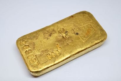 Lingot or n° 196 180896

999°/oo 

Poids...