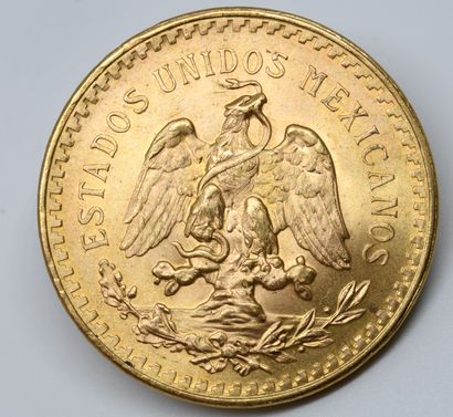 MEXIQUE. Une pièce de 50 Pesos Or.