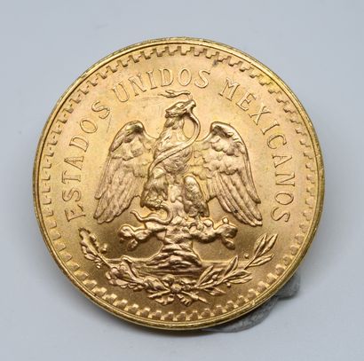 MEXIQUE. Une pièce de 50 Pesos Or.