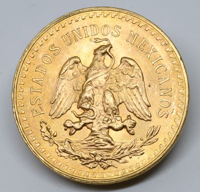 MEXIQUE. Une pièce de 50 Pesos Or.