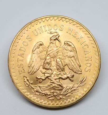 MEXIQUE. Une pièce de 50 Pesos Or.