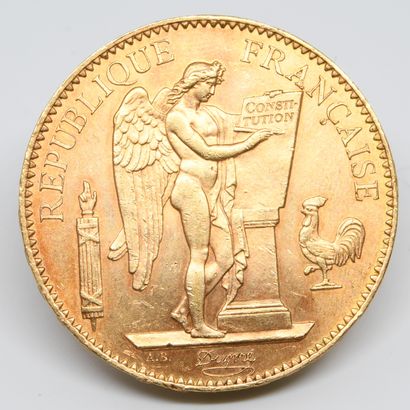 FRANCE. Un pièce 100 Francs or. 1913