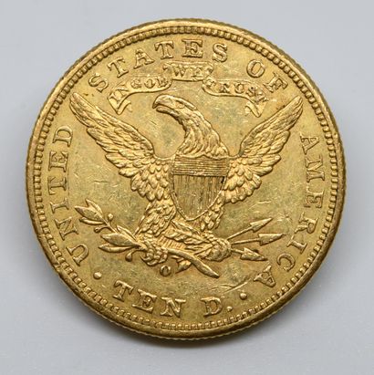 USA. Une pièce 10 dollars or. 1901 - O. Nouvelle...