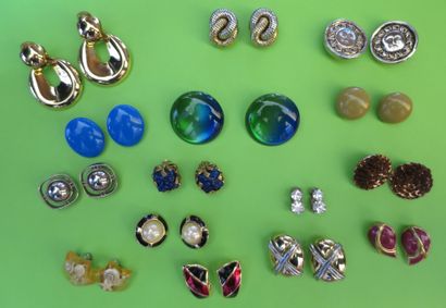 Lot de 15 clips d'oreilles (pour oreilles...