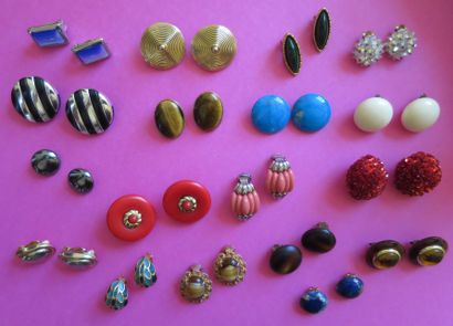 Lot de 18 clips d'oreilles (pour oreilles...
