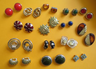 Lot de 15 clips d'oreilles (pour oreilles...