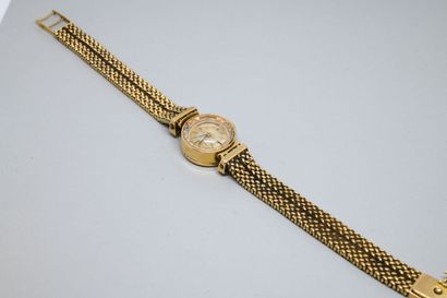 OMEGA. An all-yellow gold 750‰ ladies' watch,...