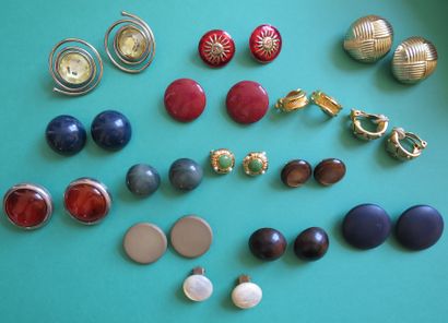 Lot de 15 clips d'oreilles (pour oreilles...