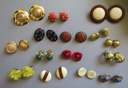 Lot de 15 clips d'oreilles (pour oreilles...