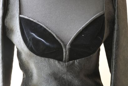 Yves SAINT-LAURENT Left Bank. Black evening...