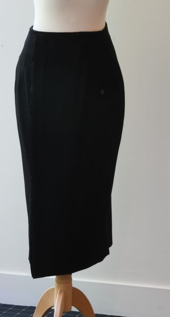 Jean Paul GAULTIER, Woman. Straight, wrap-around...