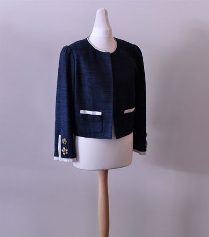 CHLOE. Short straight jacket without button...