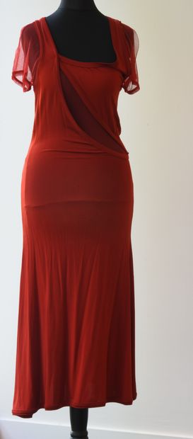Jean Paul GAULTIER. Missing label. Long straight...