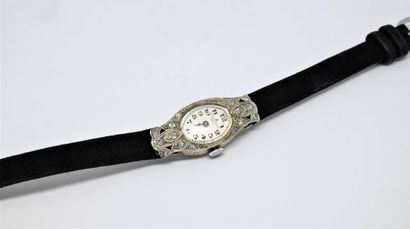 Bracelet montre de dame de la maison Baume...