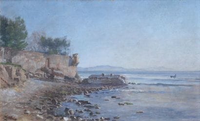 Charles Beauverie (1839-1924)

Bord de mer

Huile...