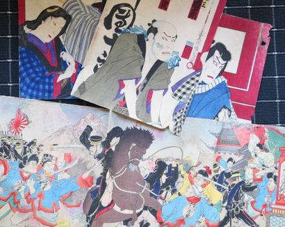 JAPAN, early 20th century. Set of prints...