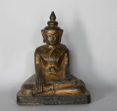 Burma, late 19th - early 20th century. 

Buddha...
