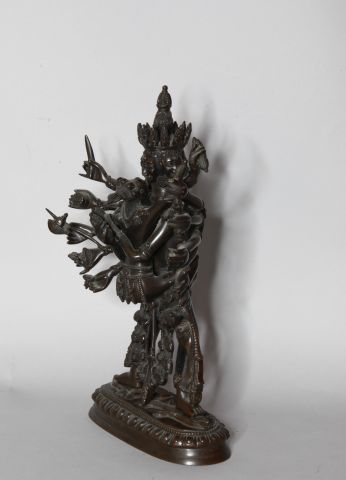 CHINA, late 19th - early 20th century. 

Shiva...