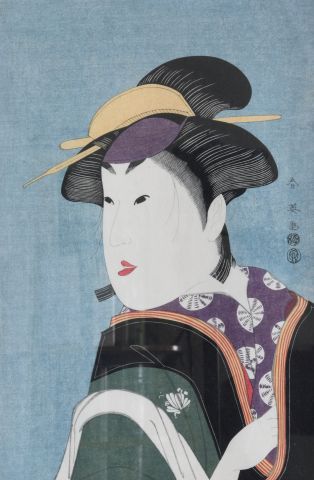 Print by Katsukawa Shunei 

Oban tate-e,...