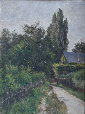 Gabriel MATHIEU (1843-1921)

Paysage au chemin

Huile...