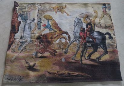 After Salvador DALI (1904-1989) Bataille...