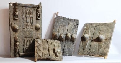 MALI – CONGO 

Lot comprenant quatre portes...