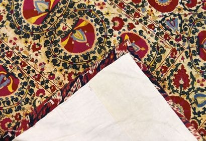 
Broderie Suzani Shakhrisyabz Sud ouest Ousbékistan...