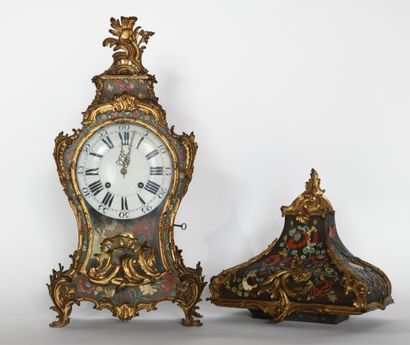 
Superbe Cartel d'époque Louis XV en marqueterie...