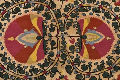
Broderie Suzani Shakhrisyabz Sud ouest Ousbékistan...