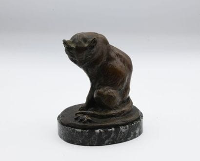 Charles PAILLET (1871-1937)

Chat assis à...