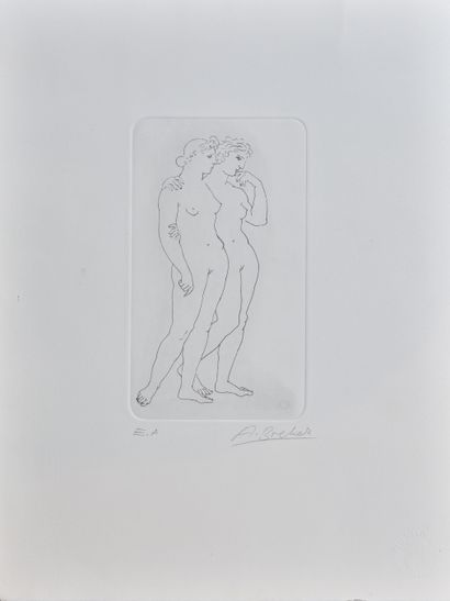 Arno BREKER (1900-1991)

Freundschaft [Amitié]

Gravure...