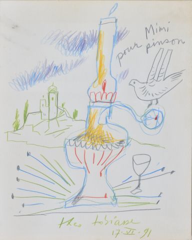 Théo TOBIASSE (1927-2012)

Paysage à la lampe,...