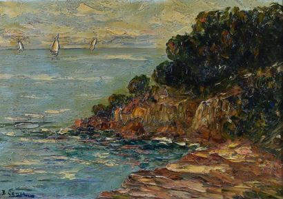Bernard COWEZ (XIX-XXe)

Le matin, baie d’Agay...
